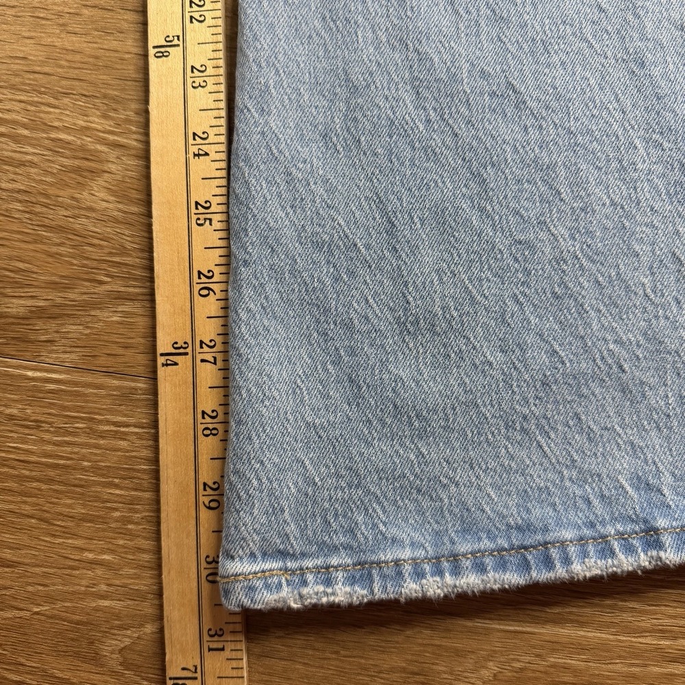 Levi's Premium 70s High Flare Jeans Women's 26x32 Light Wash A0899-0015 Western - Picture 10 of 15